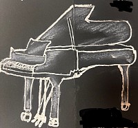 2025 山田音楽院発表会　プログラム用絵